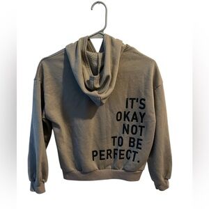 SHEIN Gray Fleece Hoodie